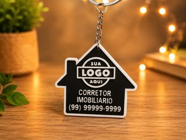 Chaveiros personalizados comércio, empresa, formatura 