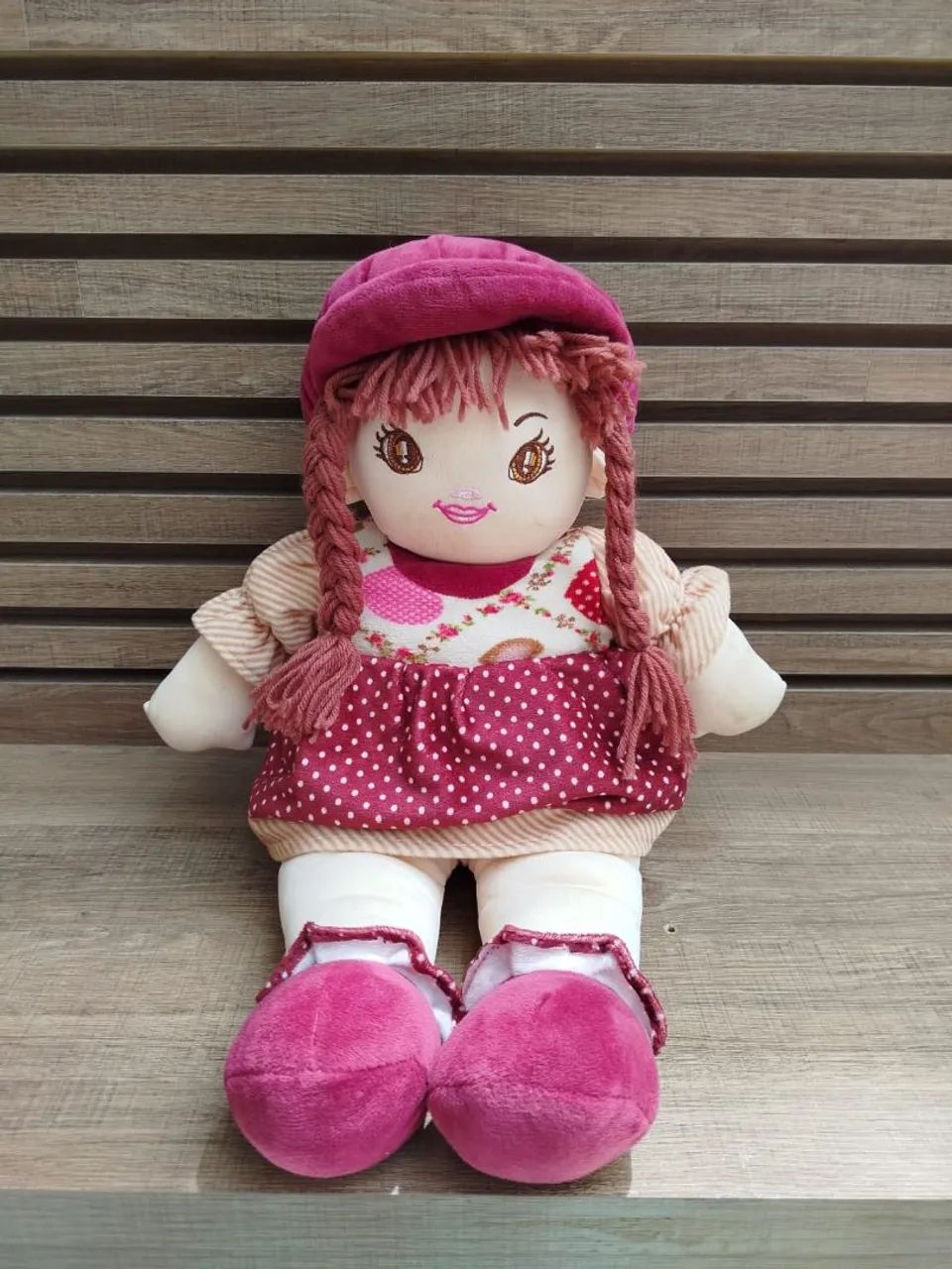Boneca de Pano Artesanal  - Foto 4