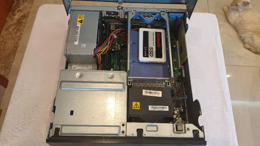 Desktop Lenovo ThinkCenter Core 2 Duo 3ghz 4Gb RAM e 240GB SSD Win10Pro(pt-br) SKU01 - Foto 4