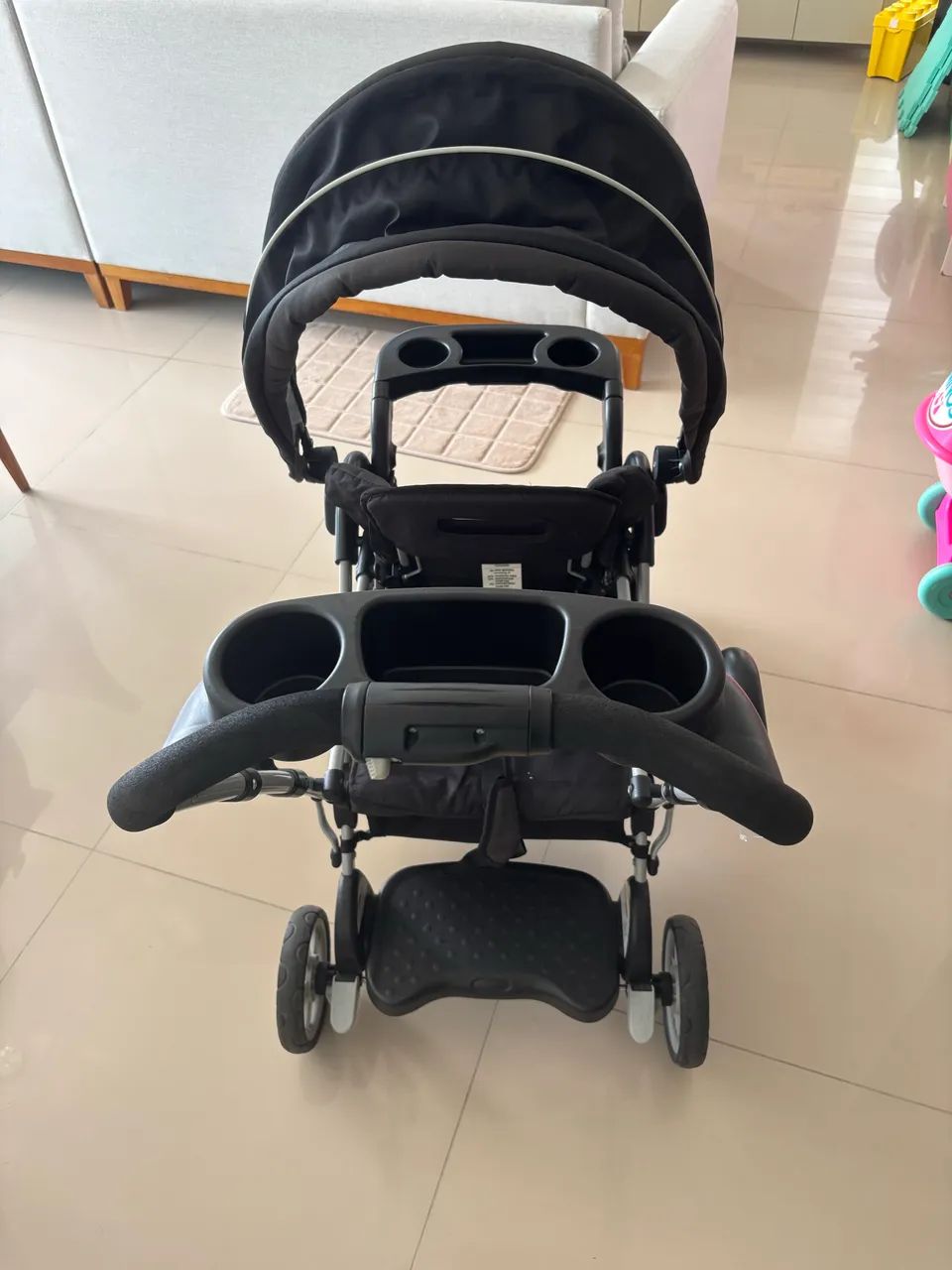 Carrinho de bebê 2 em 1. Gracco - Foto 5