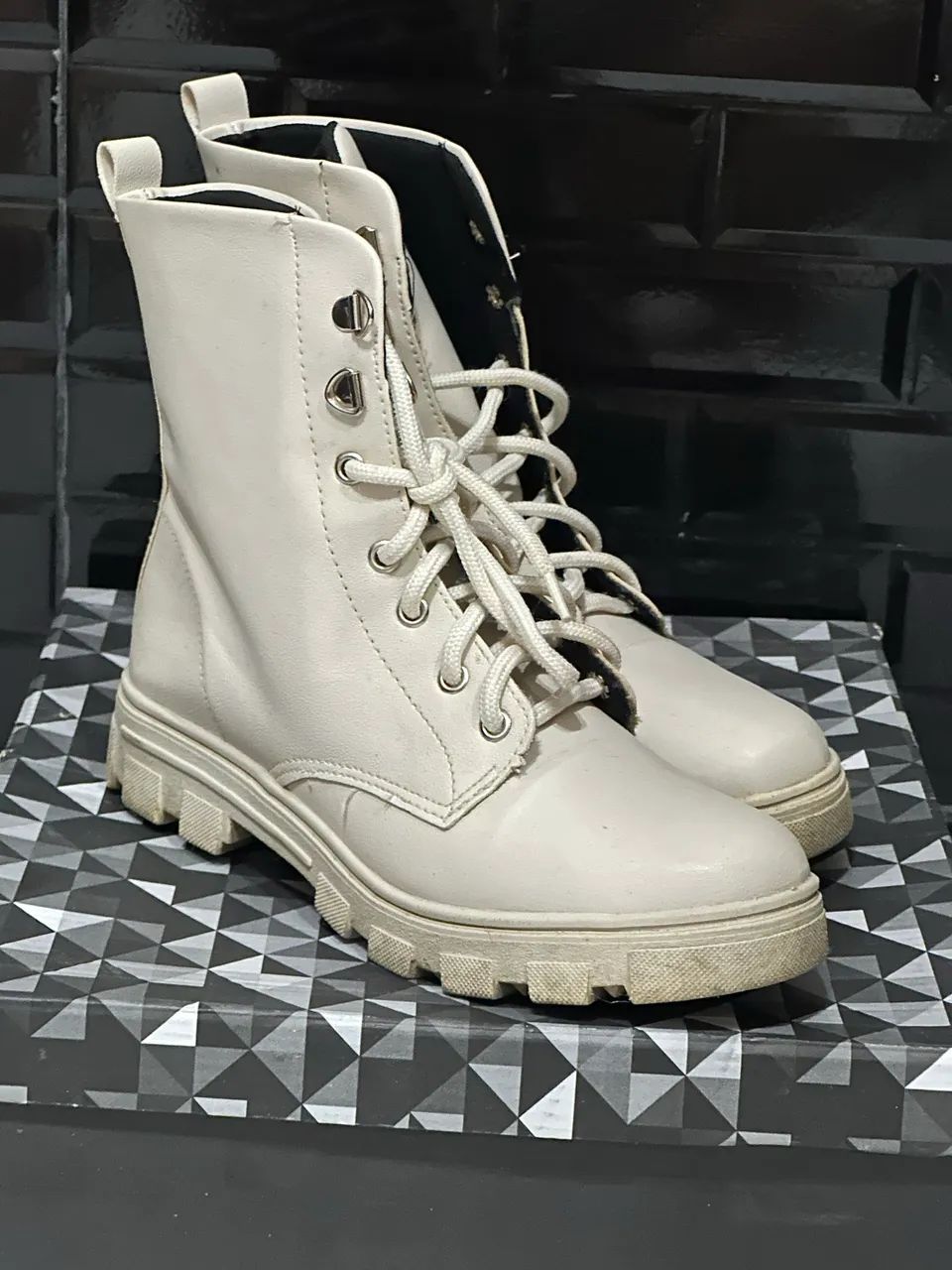 Coturno Off White  - Foto 4