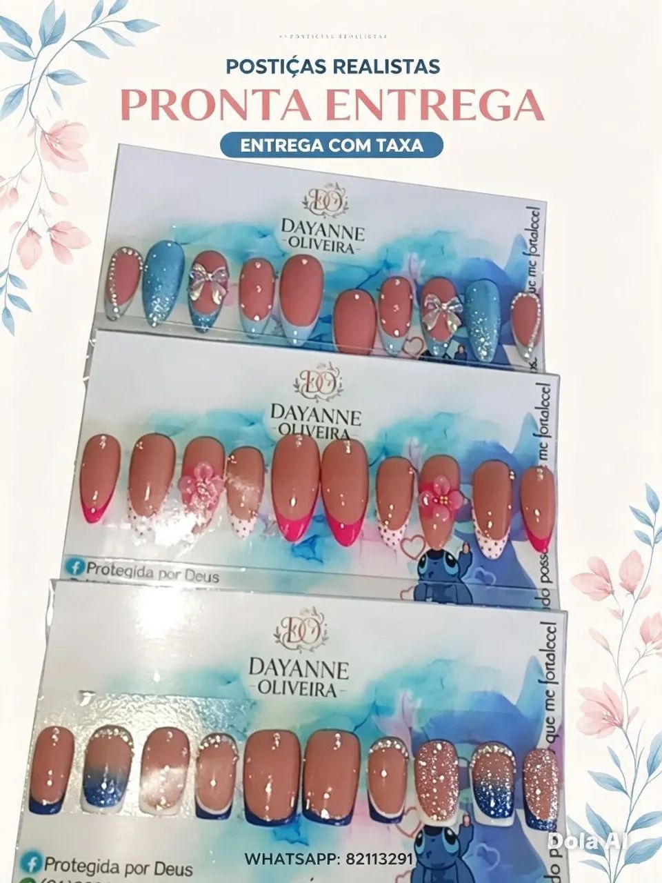 Unhas realista a pronta entrega  - Foto 2