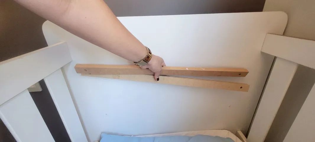 Berço com cômoda e cama acessória - Foto 5