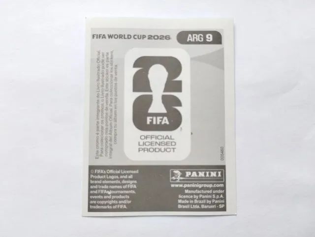 Figurinha Copa 2026 - Mac Allister - Foto 2