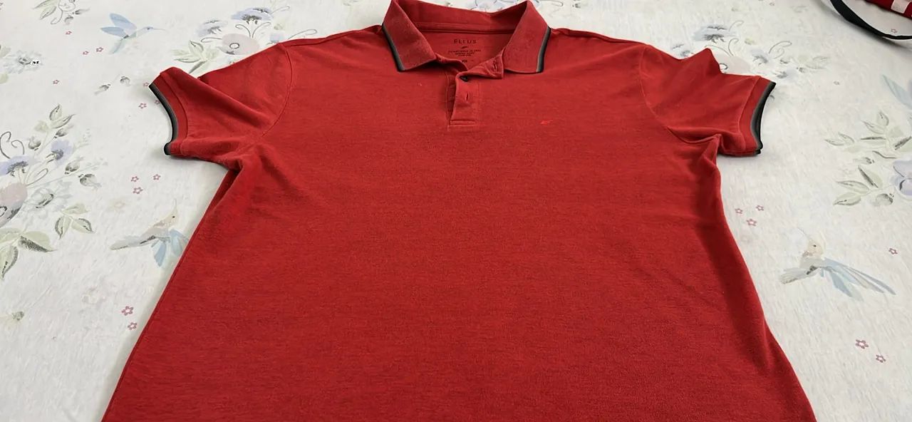 Camisa Polo Ellus Vermelha: Original - Foto 3