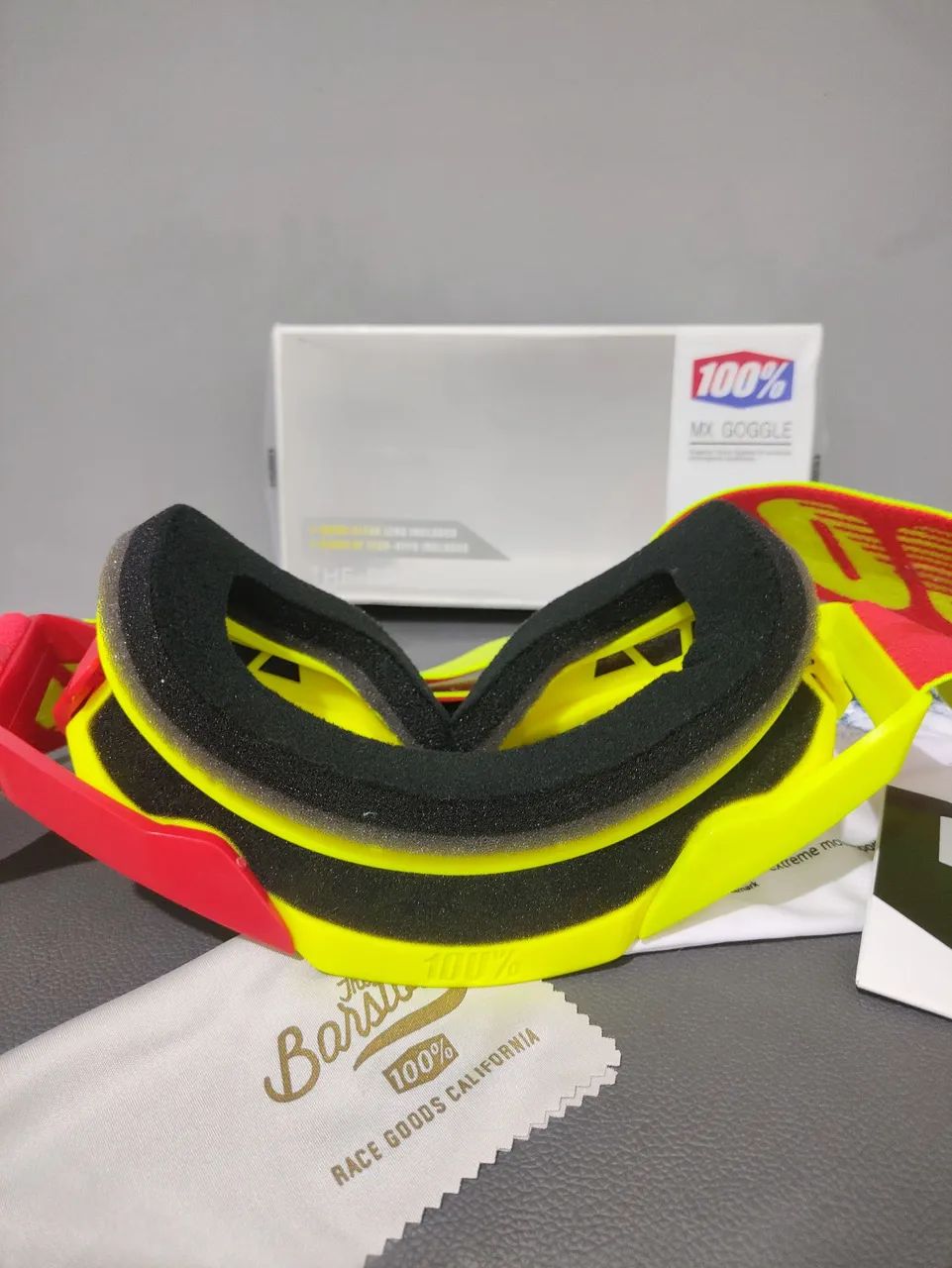 Óculos 100% Armega Hiper Trilha/Motocross + BRINDE  - Foto 4