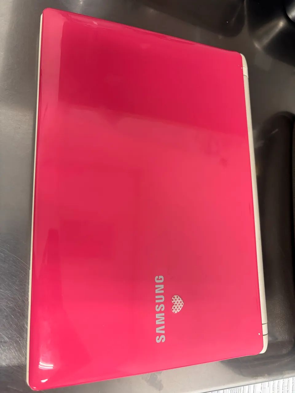 Vendo Netbook Samsung rosa - Foto 2