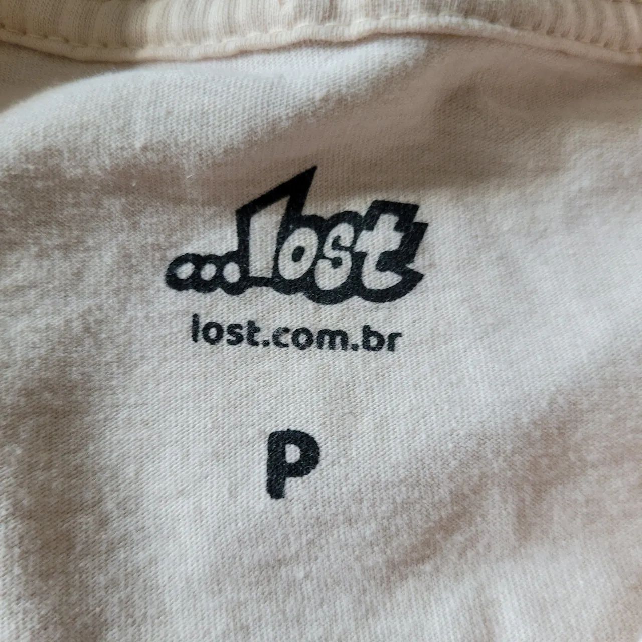 Camiseta Lost Modelo Sheep Inside tapioca/bege Tamanho P - Foto 4