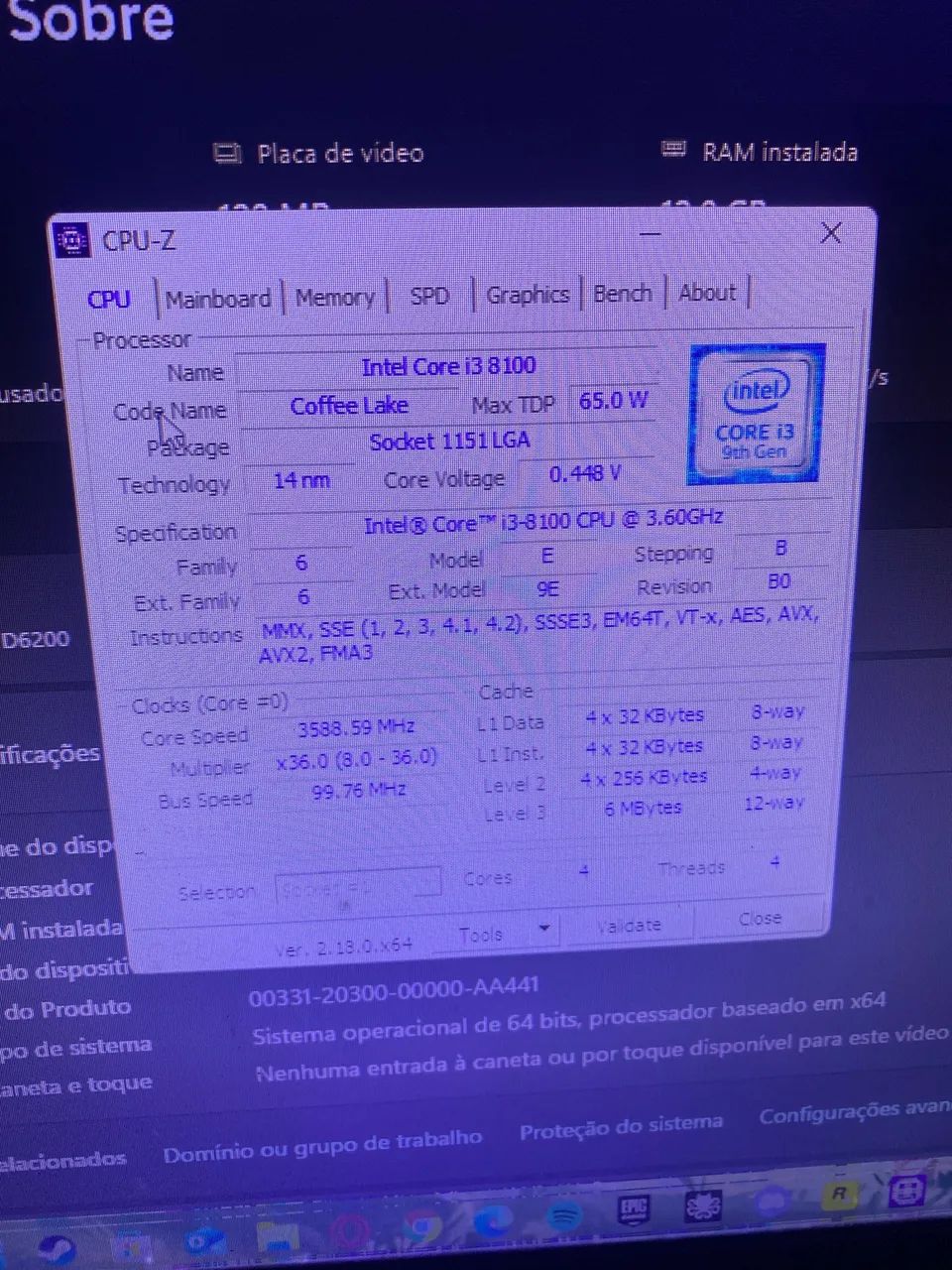 Vendo processado i3 8100 - Foto 2