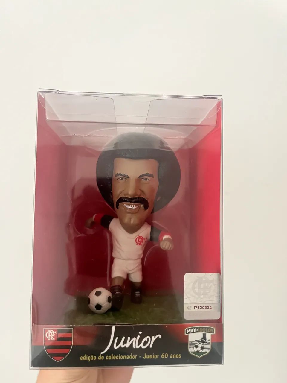 Boneco Miniatura Júnior Flamengo 