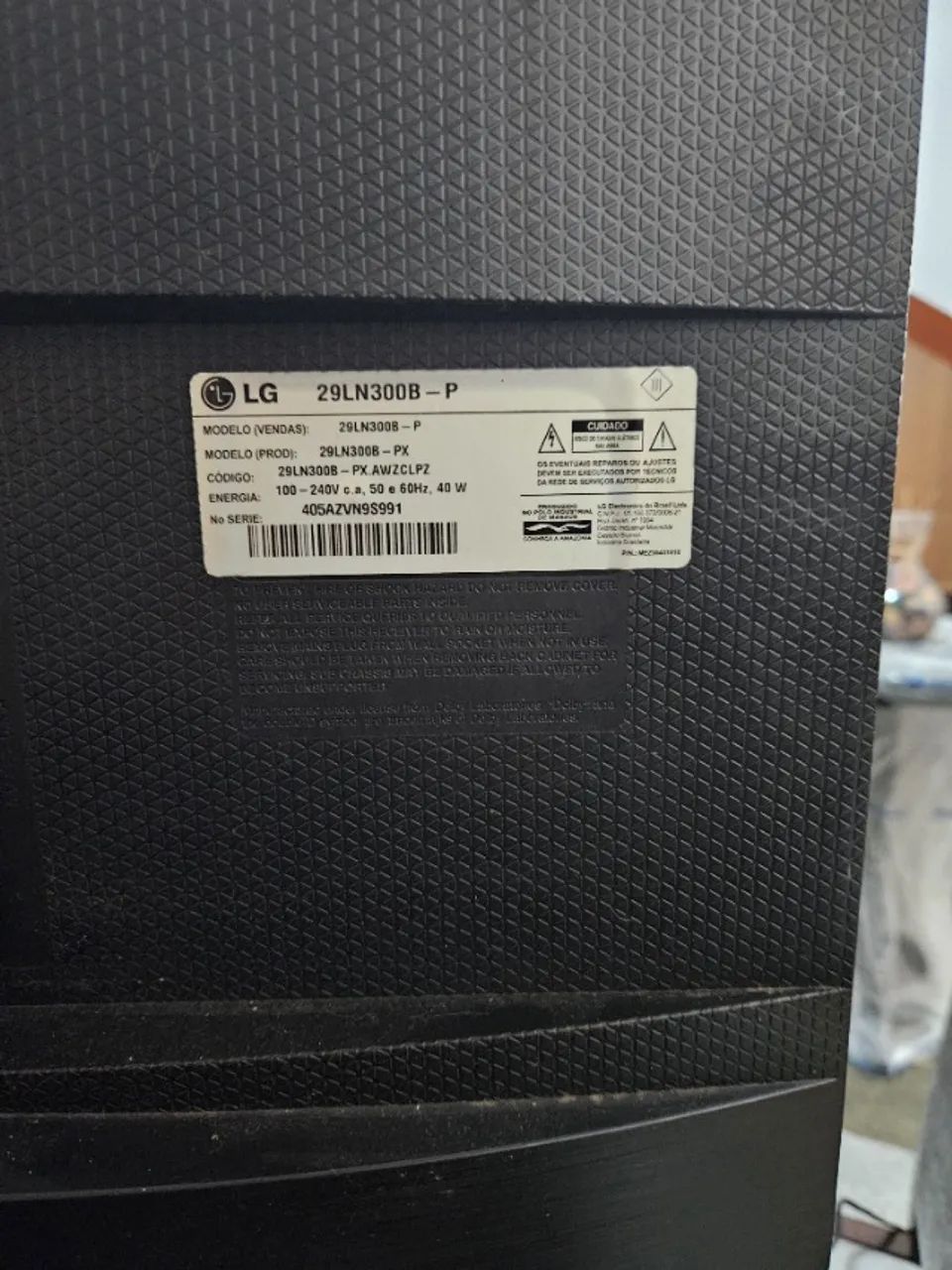 TV LG 29" MODELO 29LN300B-P - Foto 2