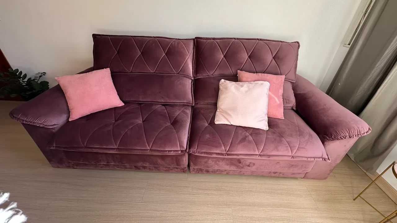 Sofá retrátil 2,6m 