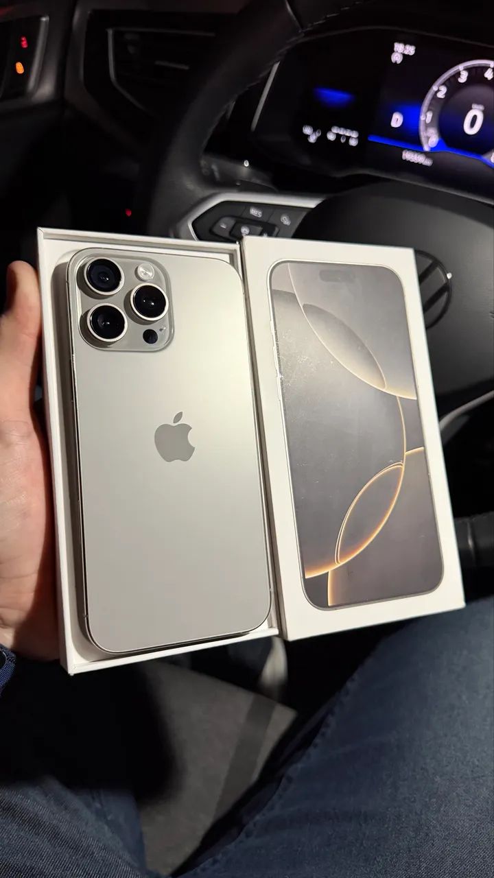iPhone 16 Pro Max 256gb Natural Titanium - Garantia Apple