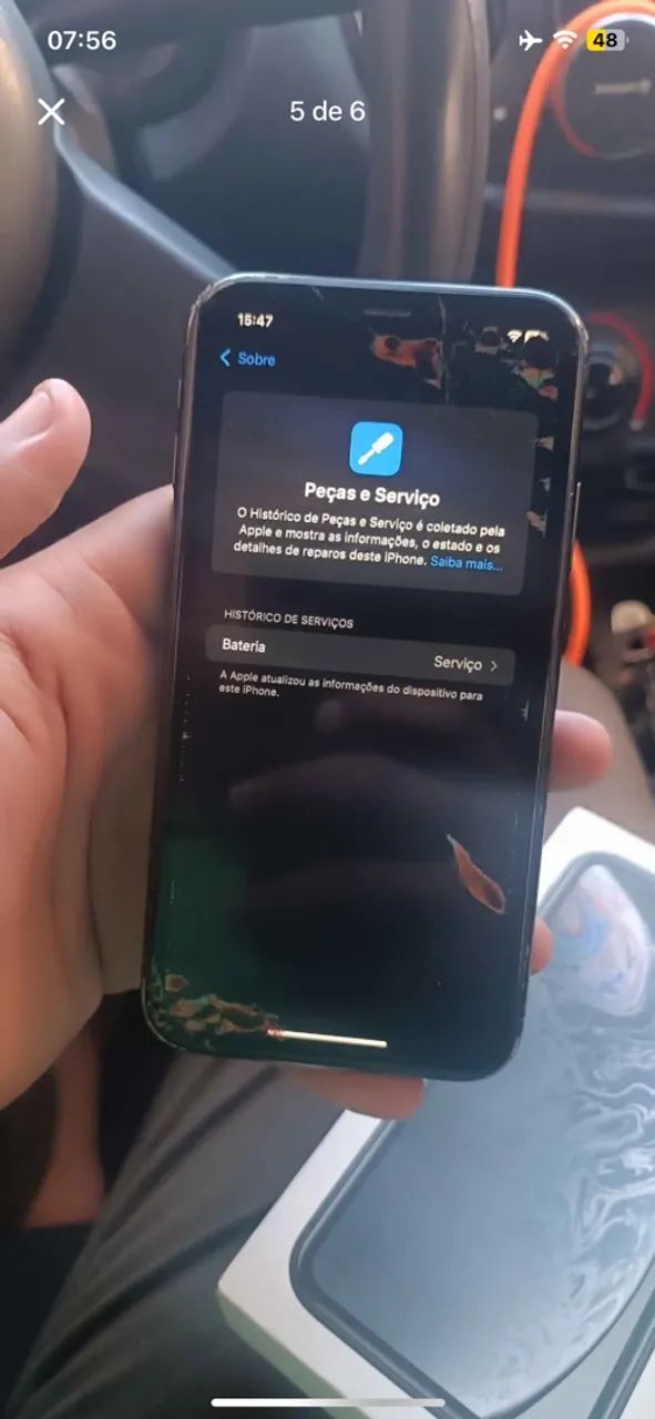 iPhone XR 64gb PRETO CAIXA+NF - Foto 5