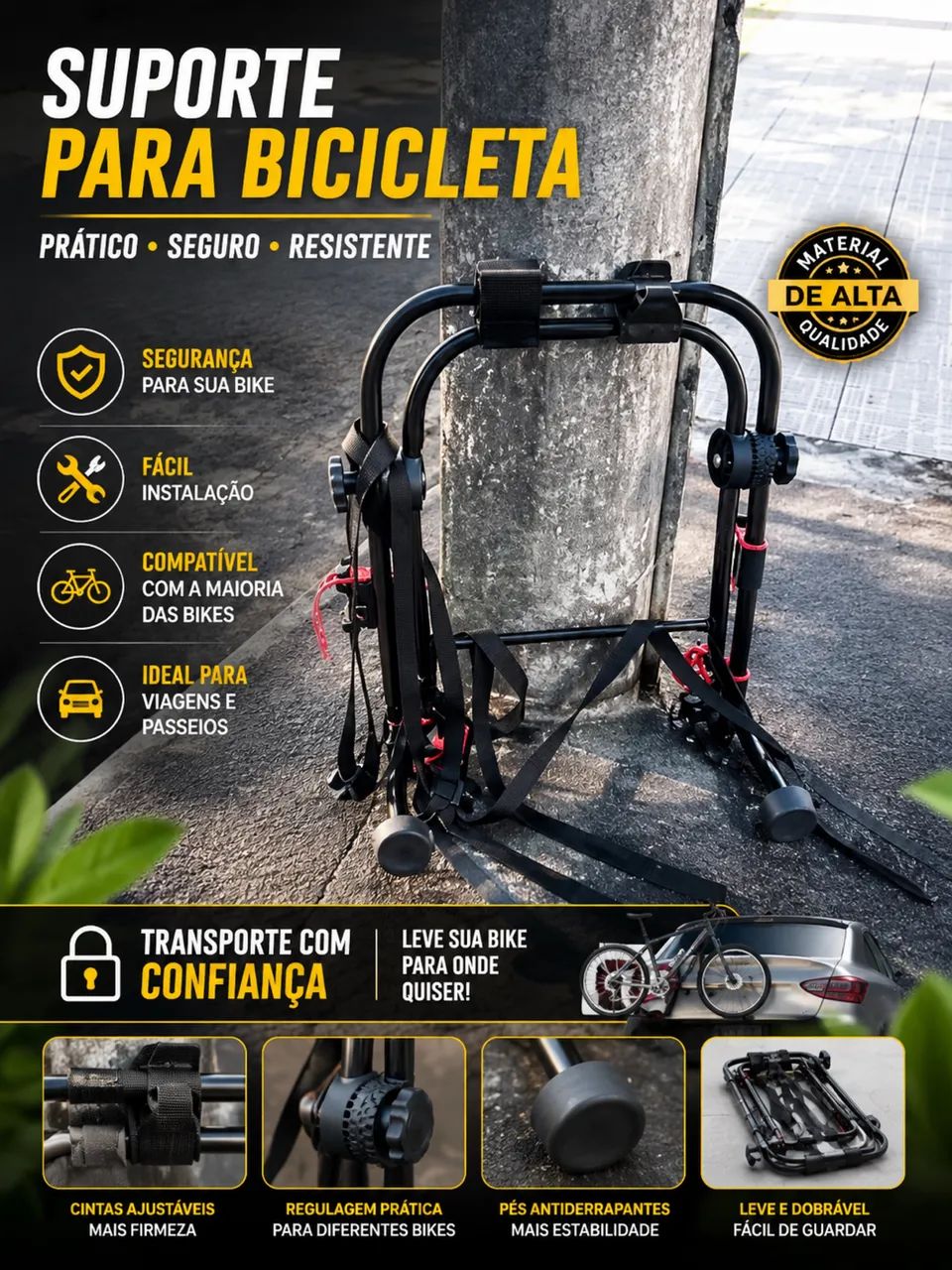 Tranabike transporte para bicicleta 