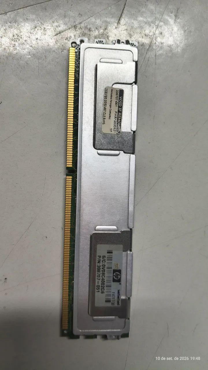Memória 2GB DDR2 PARA SERVIDOR  - Foto 2