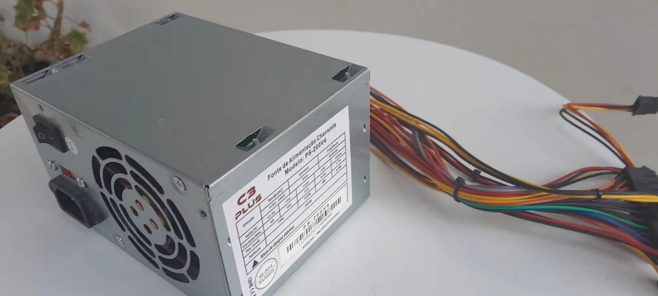 Fonte de Alimentação C3 Plus PS-200V4 200W - Foto 2