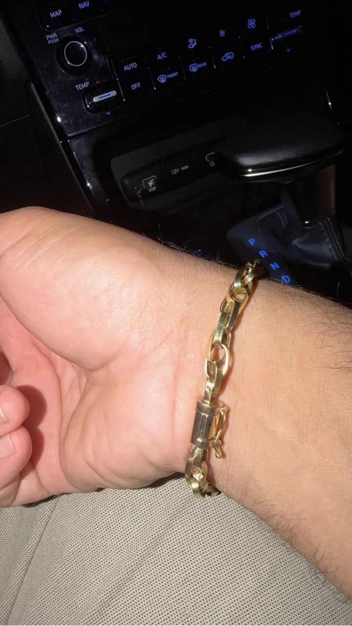 Pulseira de ouro 18k  - Foto 3