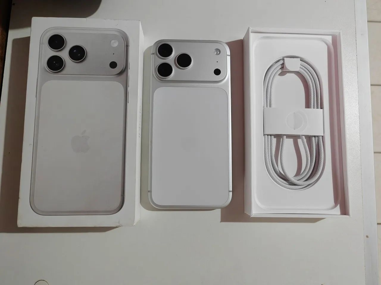 Iphone 17 Pro Max 256gb silver Novo