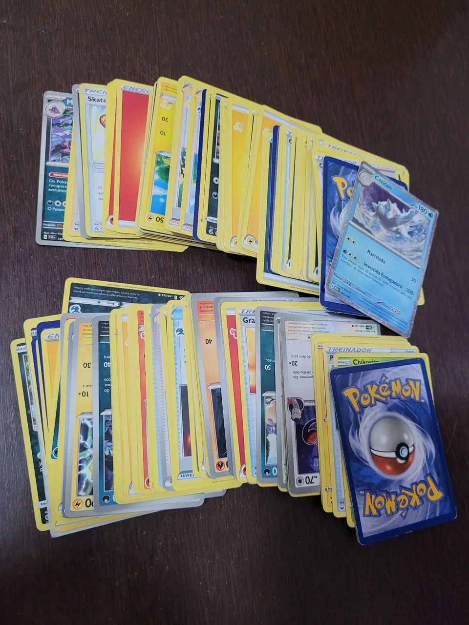 Cartinhas pokemon estampas ilustradas 160 cartinhas - Foto 2