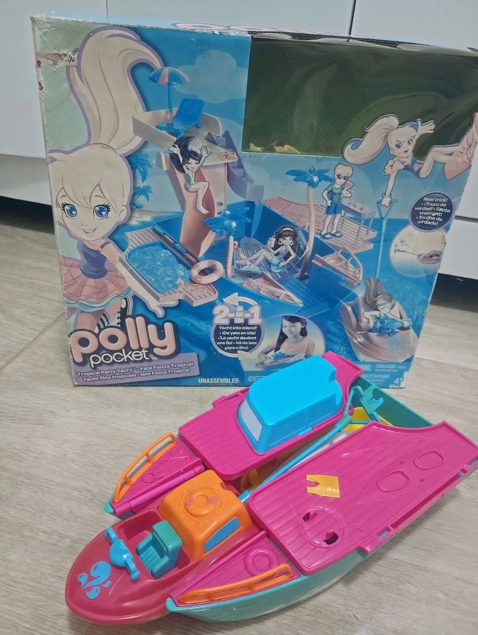 Iate Tropical da Polly Pocket 00s