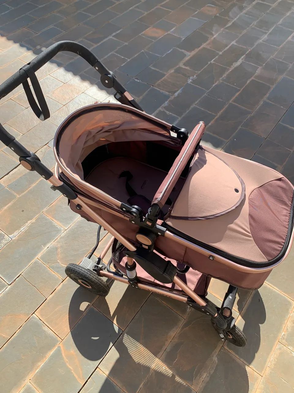 Carrinho de bebê 3 em 1 - Foto 3