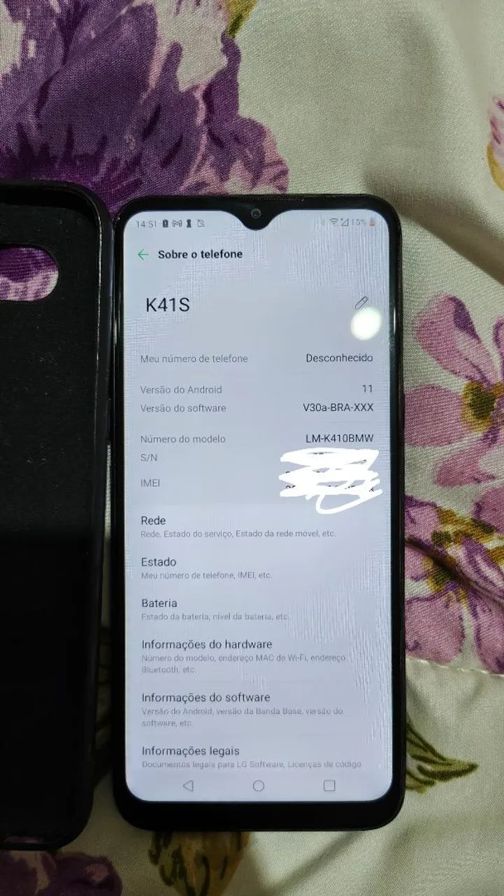Smartphone LG K41S