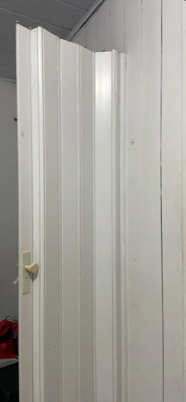 Accordion-style sliding door