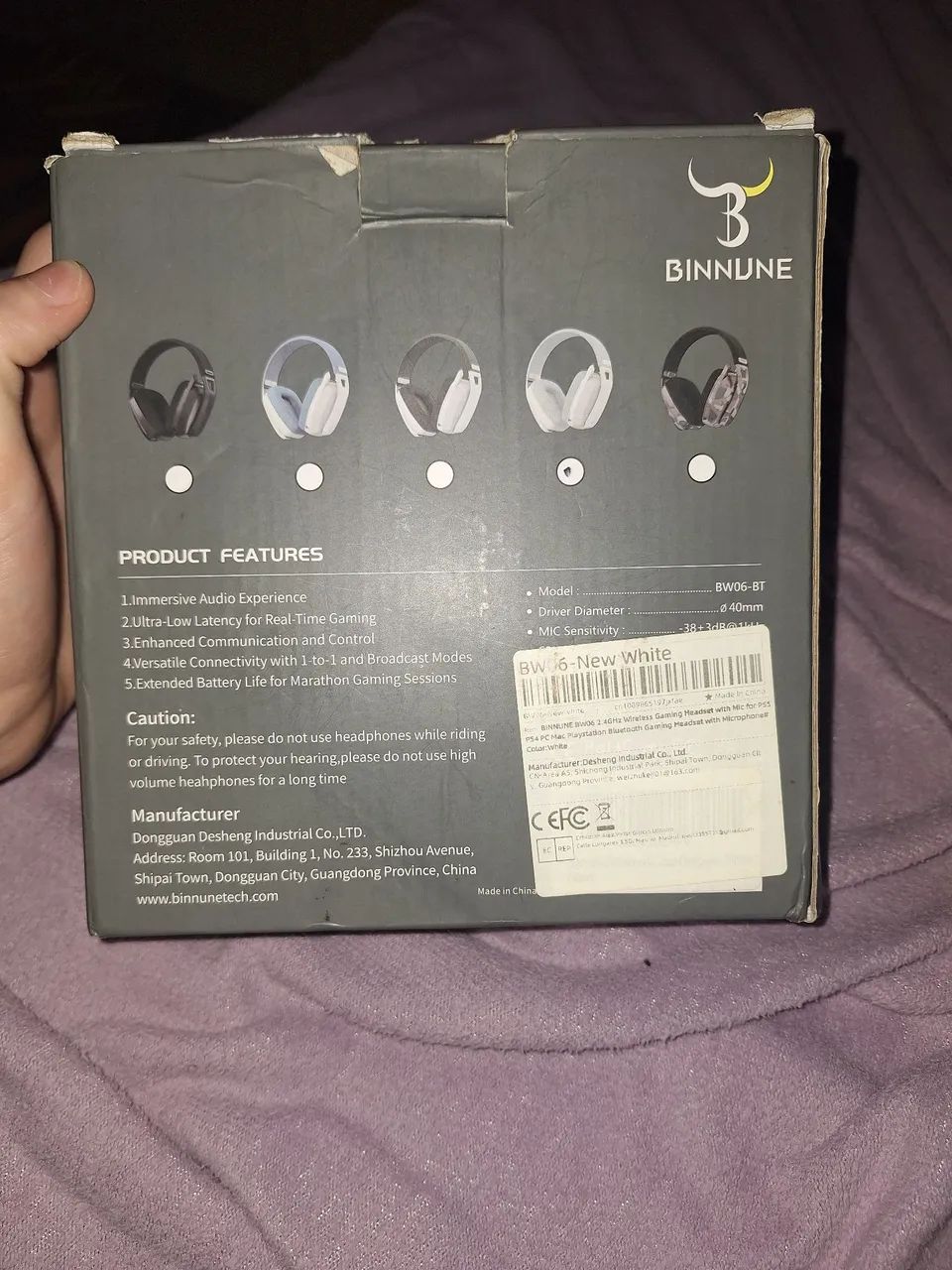 Vendo headset Binnune BW-06 - Foto 5