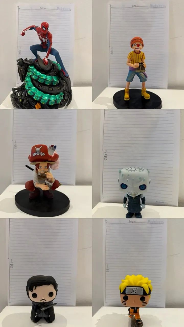 Coleção de Action Figures
