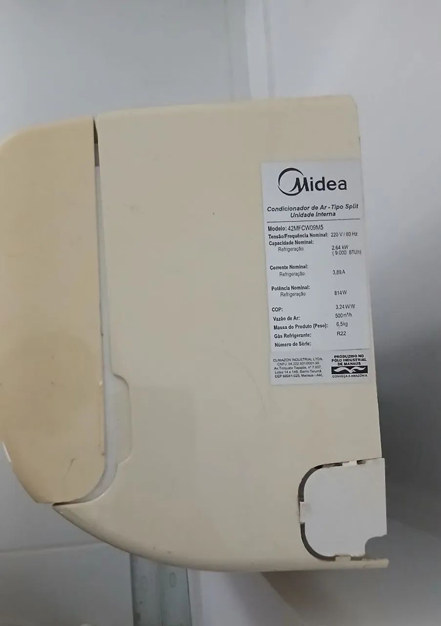 Ar condicionado Split Midea Liva 9.000btus econômico  - Foto 4