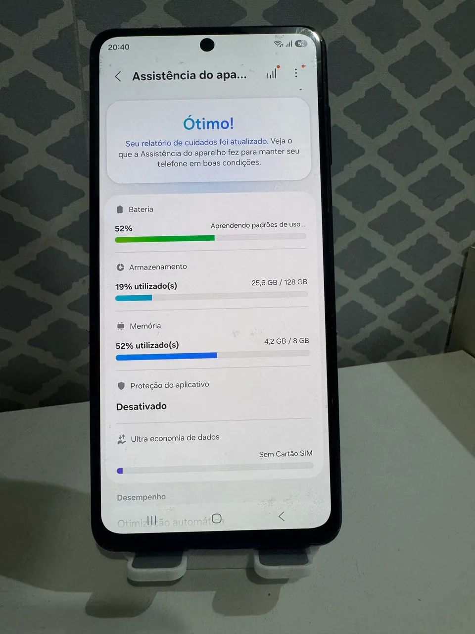 Galaxy M54 5G 128/8+8GB com Carregador Entrego - Foto 3