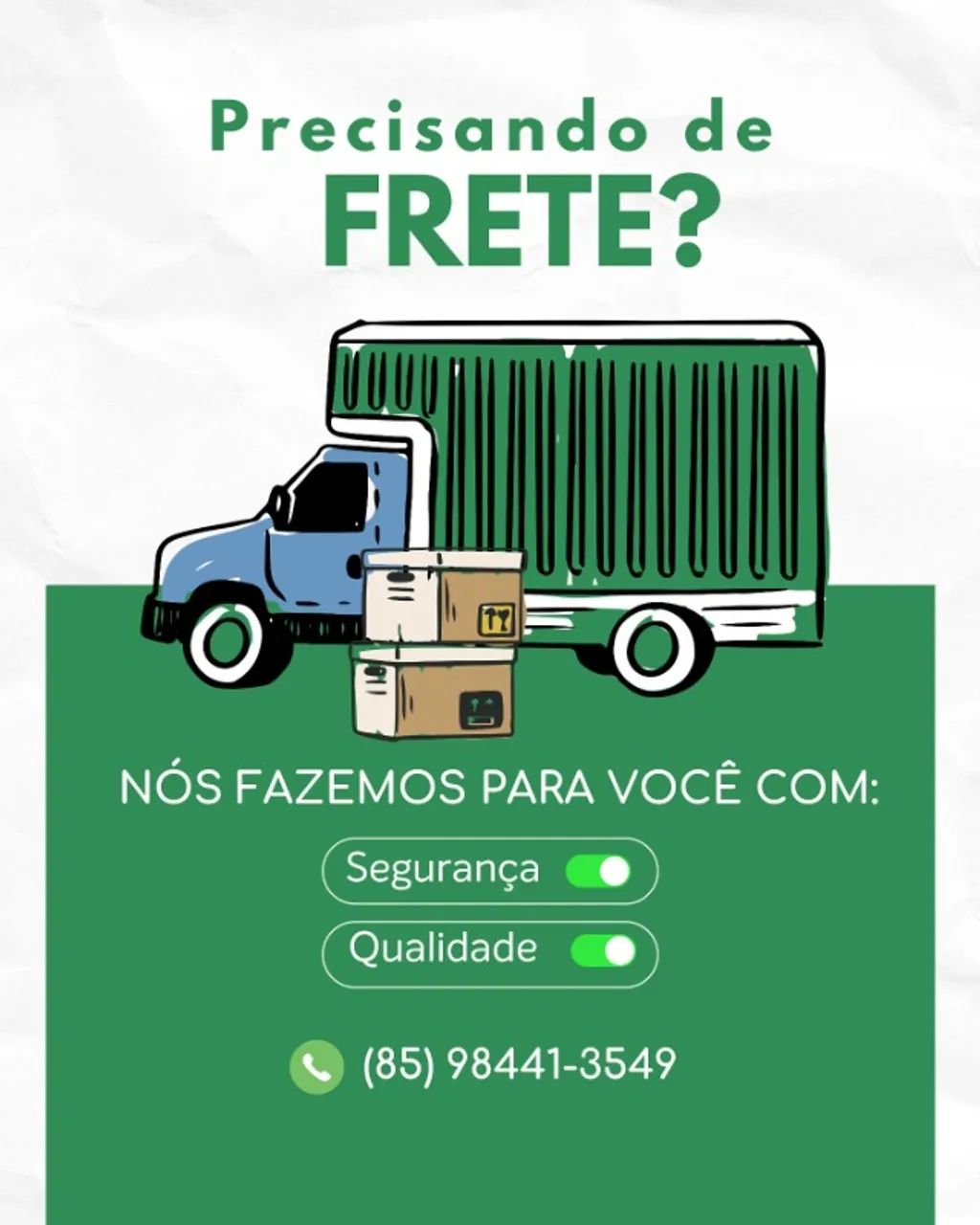 Fretes, Mudanças e Transportes / Atendimento imediato em Fortaleza! - Foto 3