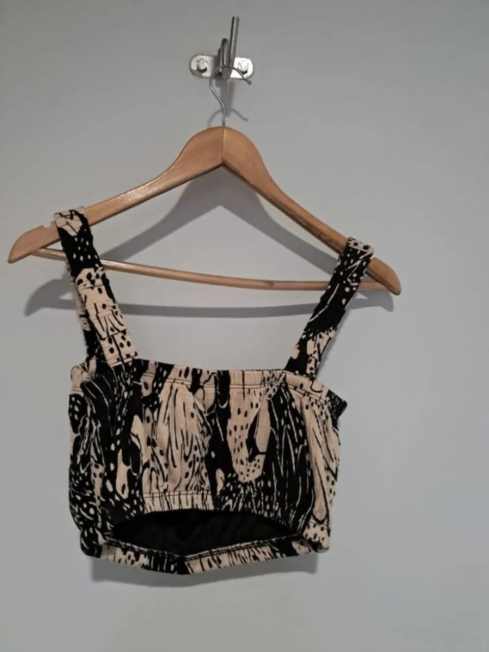 Top copped estampado - Foto 2