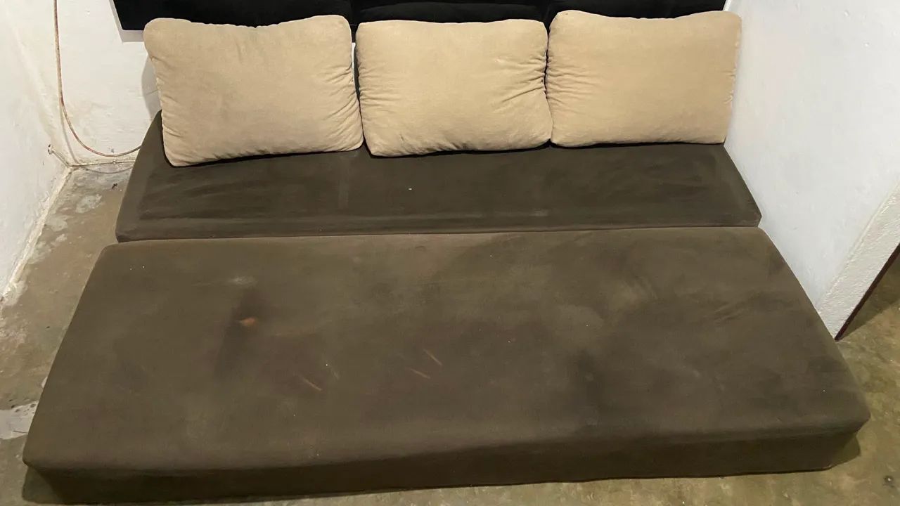 Sofá cama, ou bicama, acompanha almofadas  - Foto 2