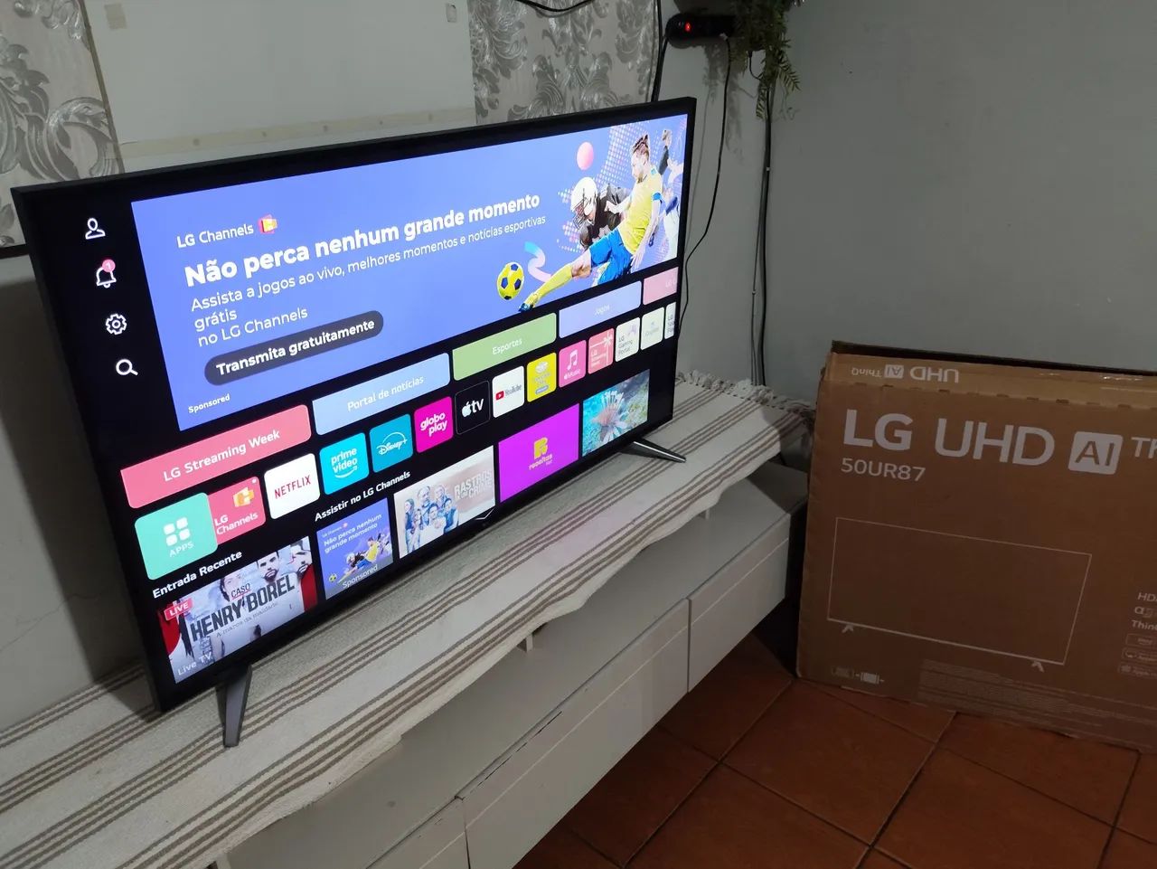 TV 50 POL. SMART WI-FI. 4K. LG. BLUETOOTH  - Foto 5