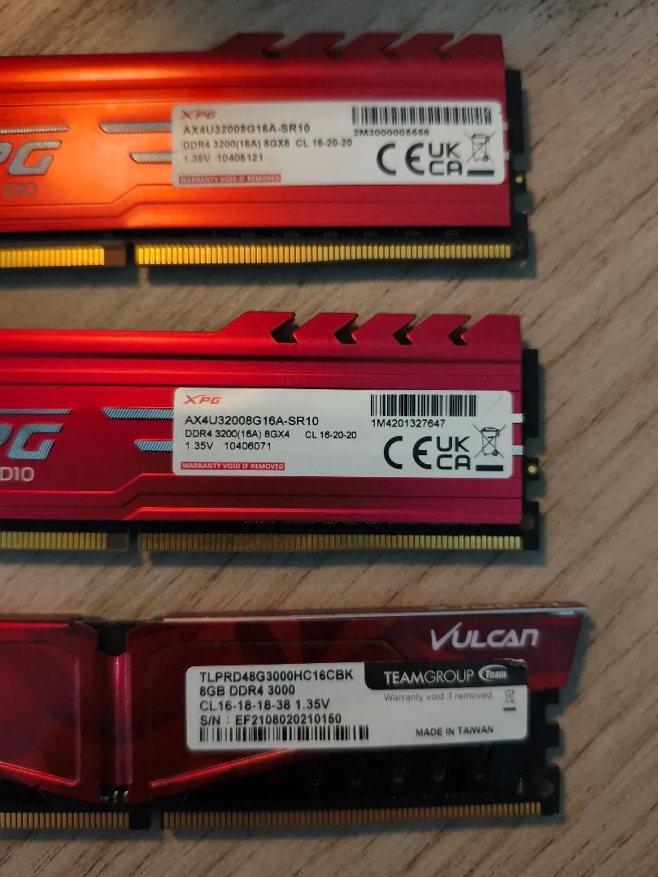 3 Pentes de memória RAM DDR4 8GB  - Foto 3