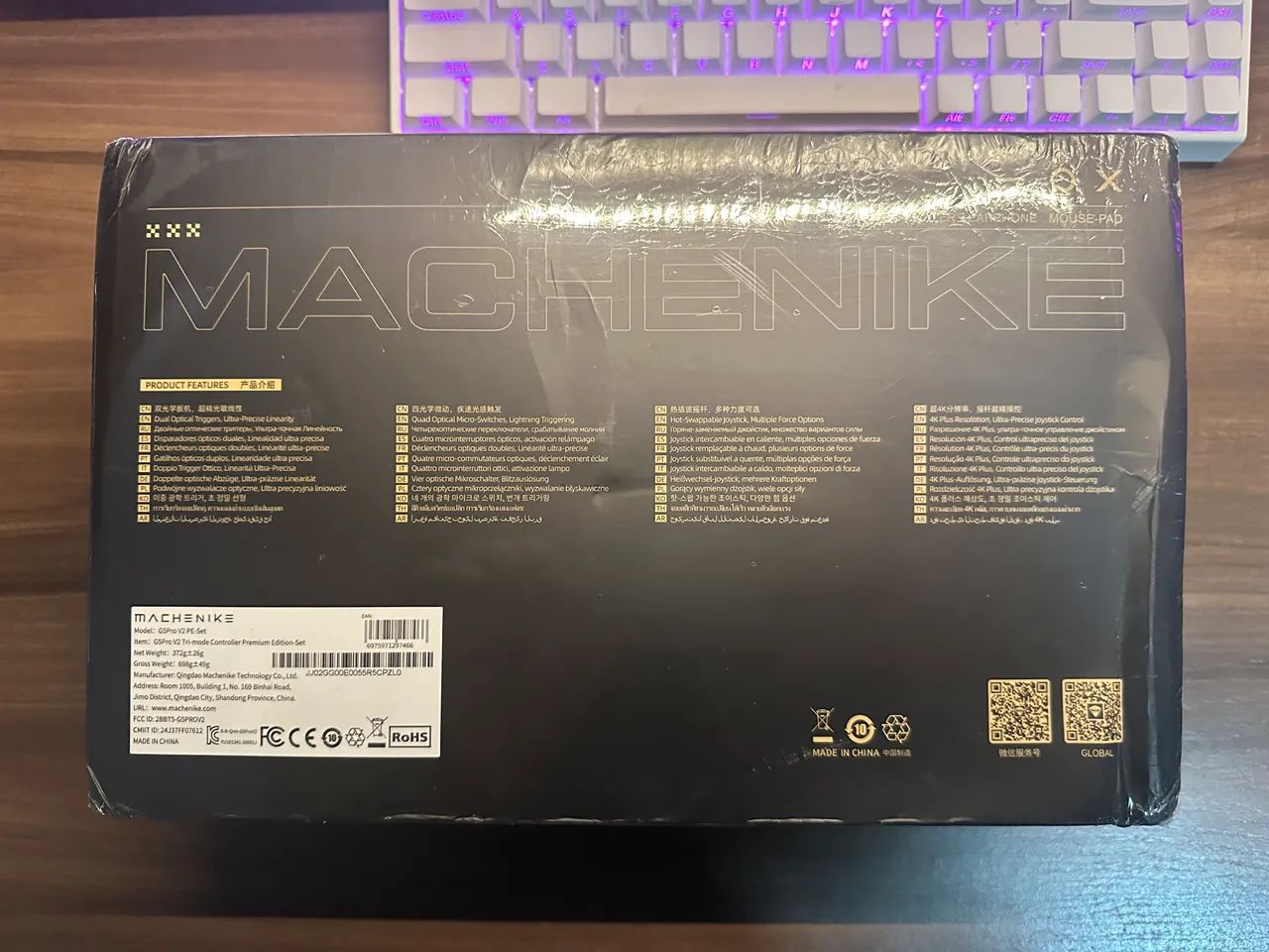 Controle Gamer Machenike G5 Pro - Edição de Colecionador - Novo/Lacrado - Foto 2