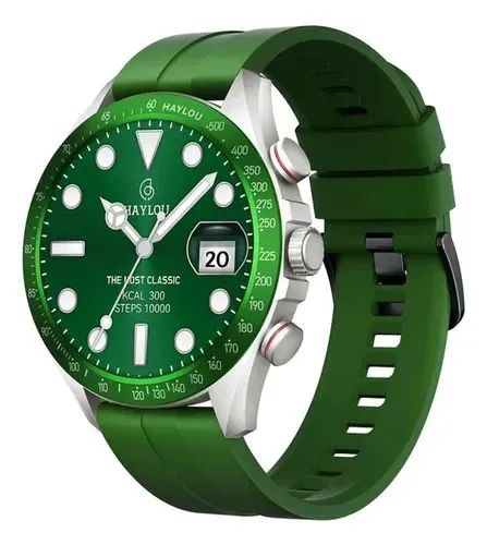 Relógio Inteligente Haylou Solar Pro Green Tela Amoled (Novo com Garantia)  - Foto 5