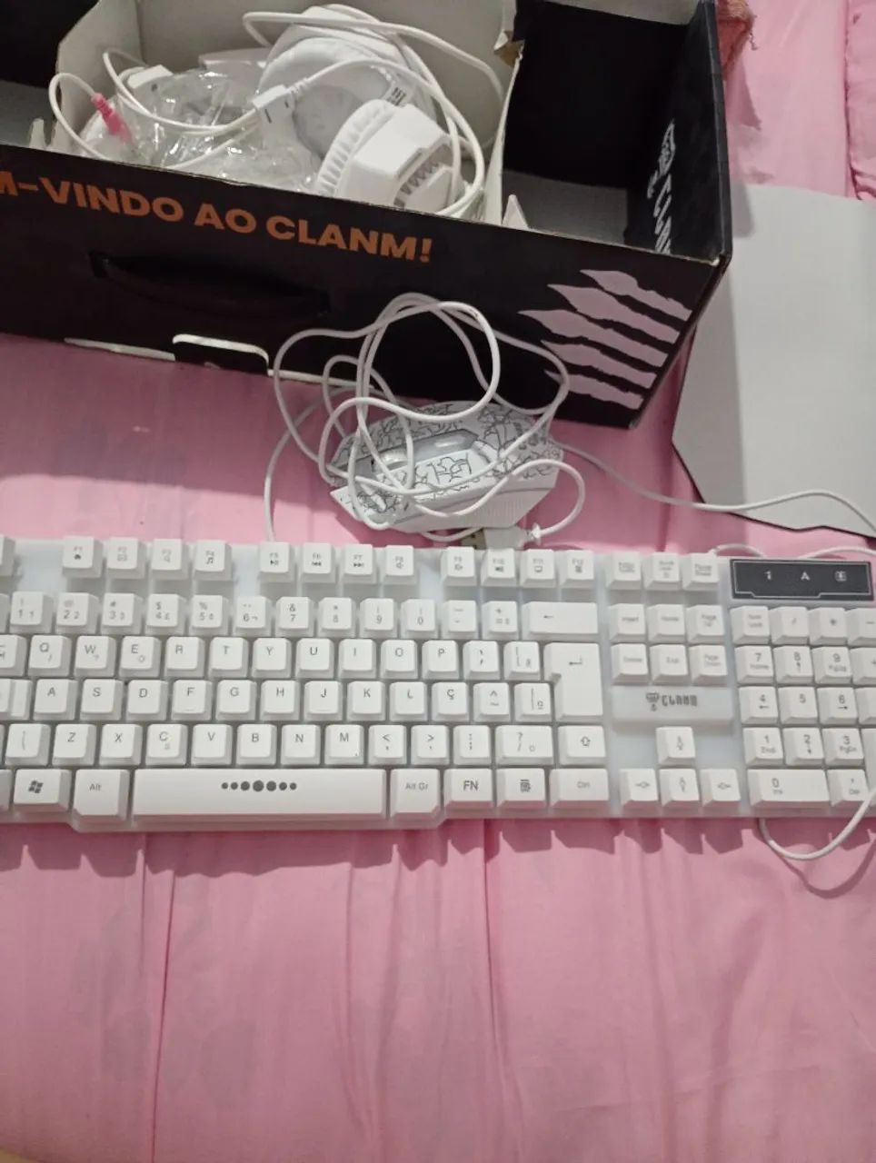 teclado gamer mouse com led mouse  - Foto 3