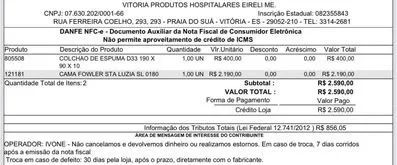 Cama hospitalar 2 manivelas (NOVA) - Foto 3