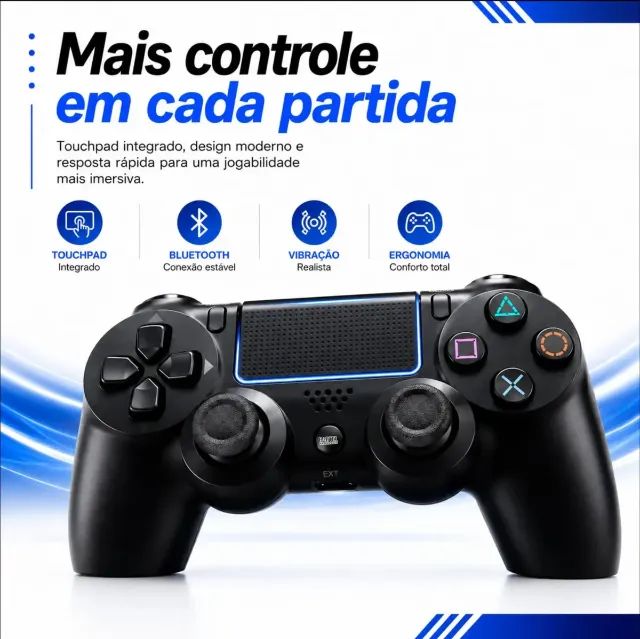 Controle ps4 - Foto 4
