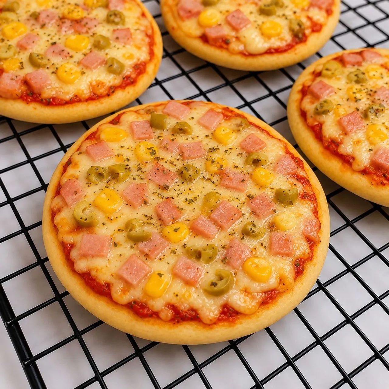 Mini Pizzas Assadas e Congeladas - Foto 4