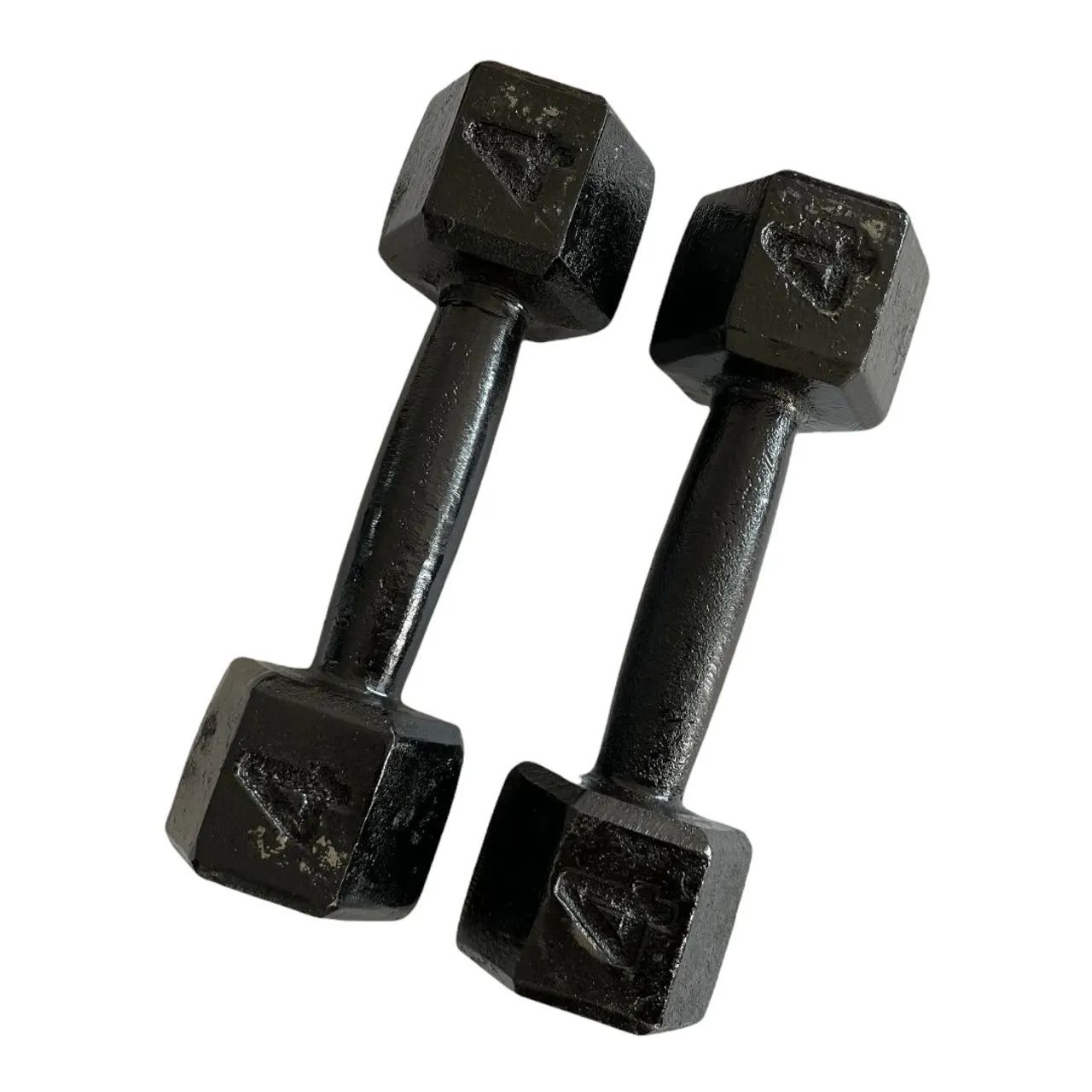 Par de halter de ferro 4kg