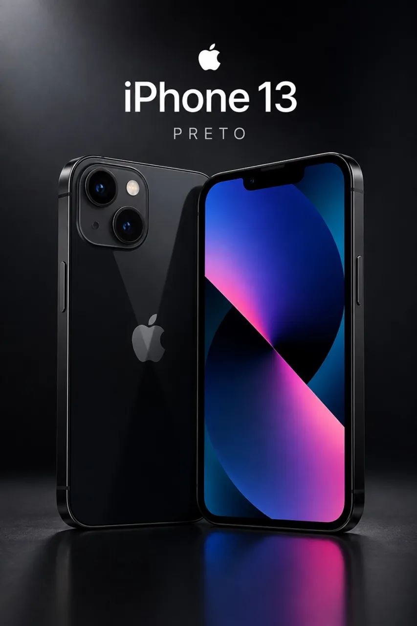 iphone 13 - Preto, azul e rosa 128gb - Foto 2