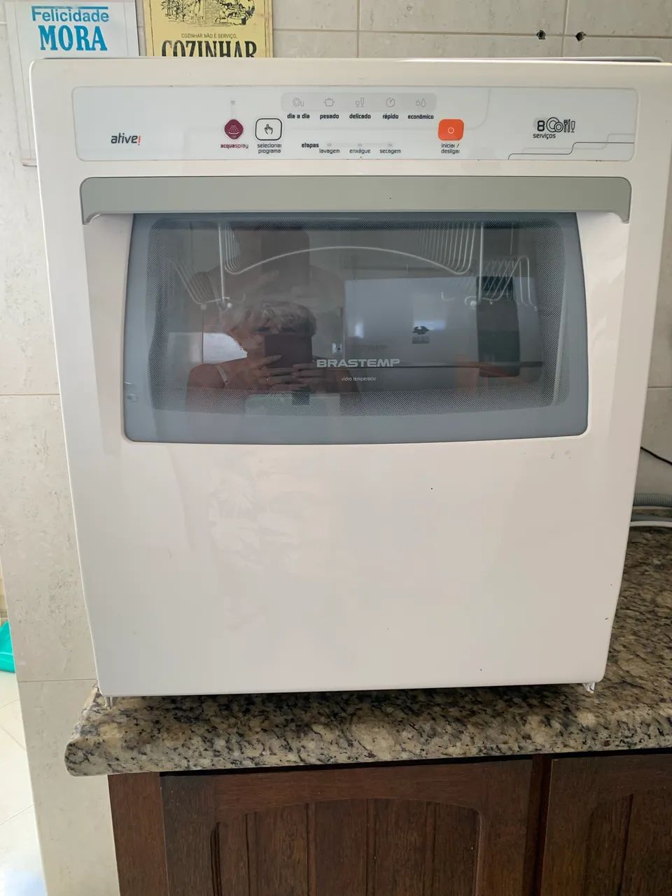 Lava-louças Brastemp Active 8 funções 