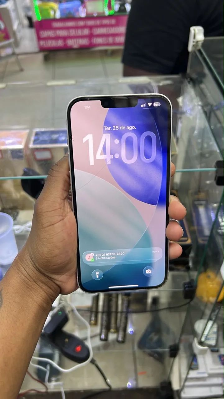 IPhone 14 Plus 128GB intacto com nota fiscal  - Foto 4