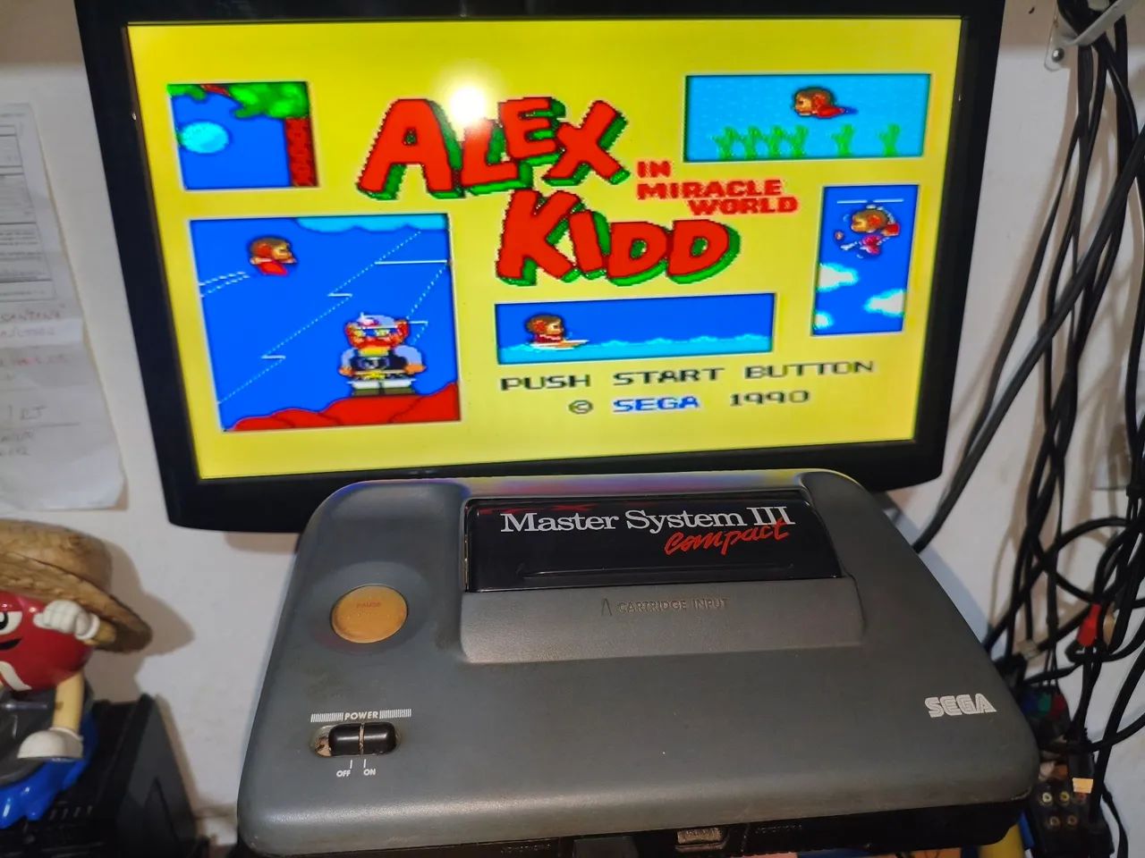 Master System 3 Com Alex Kidd  - Foto 2