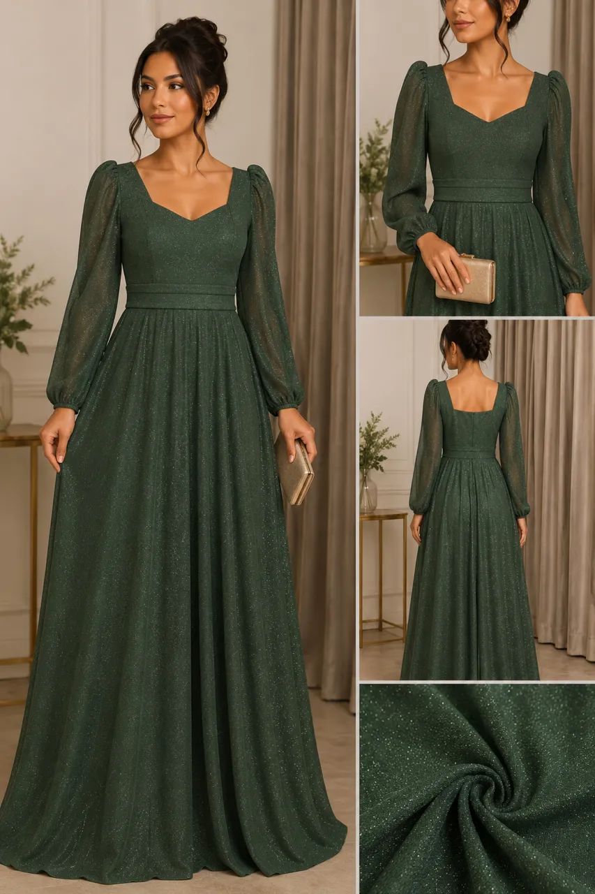 Vestido Verde Militar/Oliva P