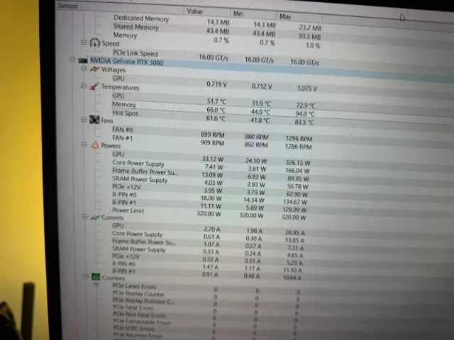 RTX 3080 10GB OEM Acer - Revisada (pasta e thermal pads novos) - Foto 2